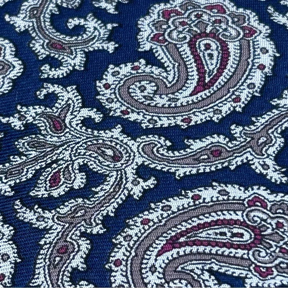 Stafford Black and Gray‎ Paisley Tie Elegant Accessories
